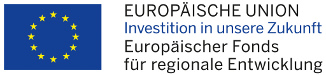 Logo EFRE mit EU-Flagge